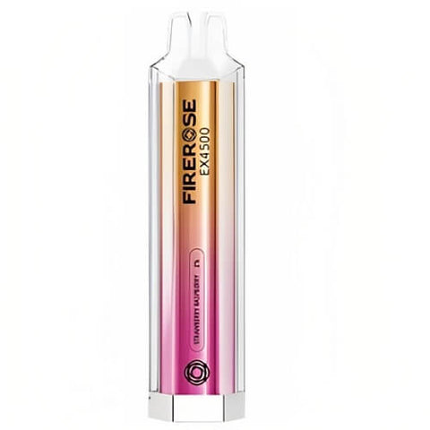 Elux Firerose EX4500 Disposable Vape Pod Device - 20mg Nicotine - Strawberry Raspberry -Vape Area UK
