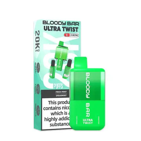 Bloody Bar Ultra-Twist 20K Disposable Vape Kit