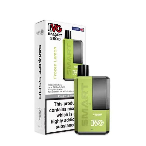 IVG Smart 5500 Refillable Rechargeable Disposable Vape Kit