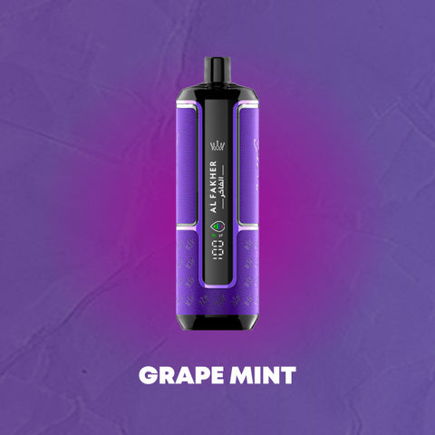 Al Fakher Crown Bar 15000 Hypermax Vape Kit Rechargeable-Box of 5