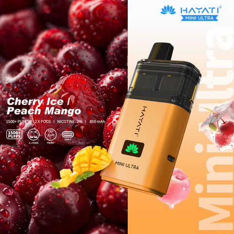 Hayati Mini Ultra 1500 Disposable Vape - The Vape Giant