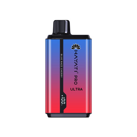 Hayati Pro Ultra 15000 Puffs Disposable Vape Pod Kit - Blue Razz Cherry -Vape Area UK