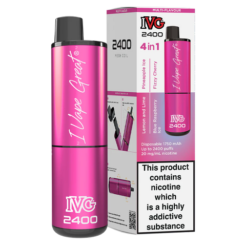 IVG 2400 Disposable Vape Pod Puff Bar Kit