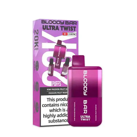 Bloody Bar Ultra-Twist 20K Disposable Vape Kit