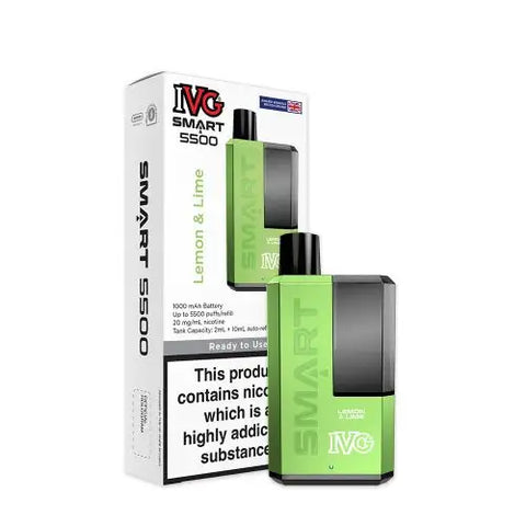 IVG Smart 5500 Refillable Rechargeable Disposable Vape Kit