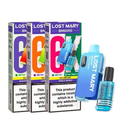 Lost Mary BM6000 Disposable Vape -Box of 5