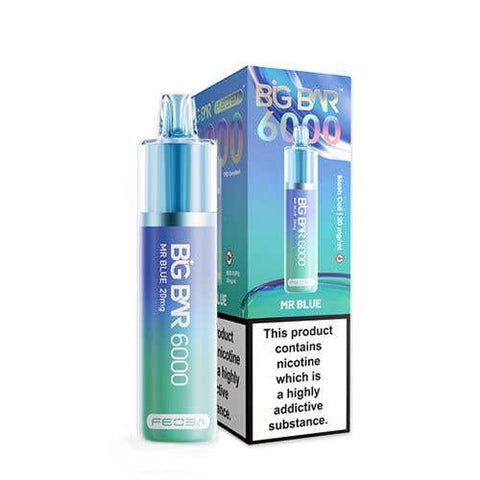 FEOBA Big Bar 6000 Disposable Vape Kit- Box of 5