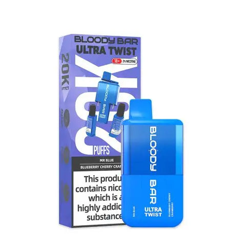 Bloody Bar Ultra-Twist 20K Disposable Vape Kit