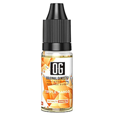 Orignal Gangster OG 6000 10ml Nic Salts E-liquid