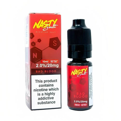 Pack of 10 Nasty Juice 10ML Nic Salt - Vapewholesalesupplier