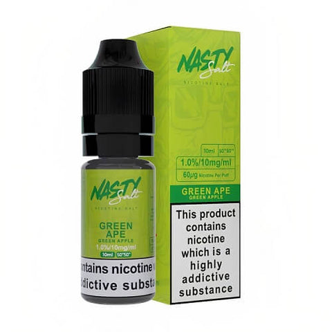 Pack of 10 Nasty Juice 10ML Nic Salt - Vapewholesalesupplier