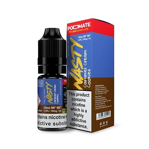 Pack of 10 Nasty Podmate Salts 10ml - Vapeareawholesale