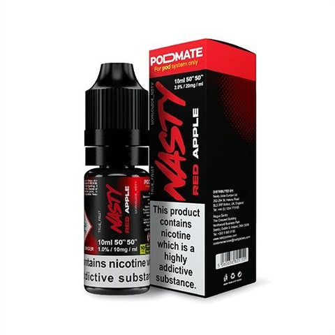 Pack of 10 Nasty Podmate Salts 10ml - Vapeareawholesale