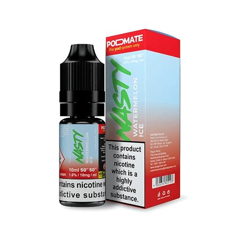 Pack of 10 Nasty Podmate Salts 10ml - Vapeareawholesale