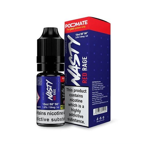 Pack of 10 Nasty Podmate Salts 10ml - Vapeareawholesale