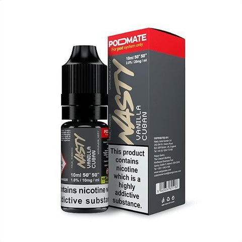 Pack of 10 Nasty Podmate Salts 10ml - Vapeareawholesale