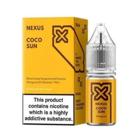 Pack of 10 Pod Salt Nexus 10ML Nic Salt - Vapeareawholesale