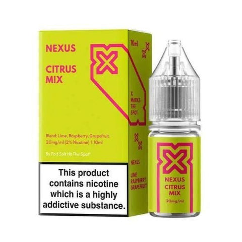 Pack of 10 Pod Salt Nexus 10ML Nic Salt - Vapeareawholesale