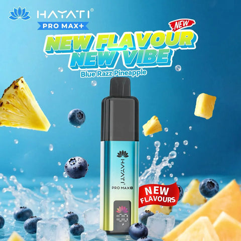 Hayati Pro Max+ 6000 Puffs Vape Kit TPD Compliant - Box of 10