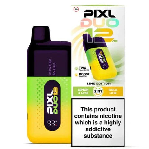 Pixl Duo 12 Disposable Vape TPD Compliant