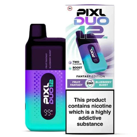 Pixl Duo 12 Disposable Vape TPD Compliant