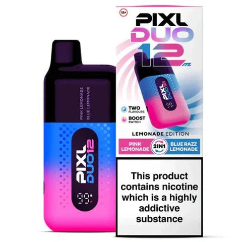 Pixl Duo 12 Disposable Vape TPD Compliant