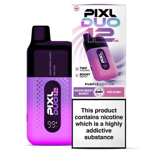 Pixl Duo 12 Disposable Vape TPD Compliant