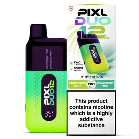 Pixl Duo 12 Disposable Vape TPD Compliant