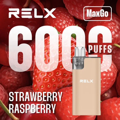 Relx Max Go 6000 Disposable Vape- Box of 5