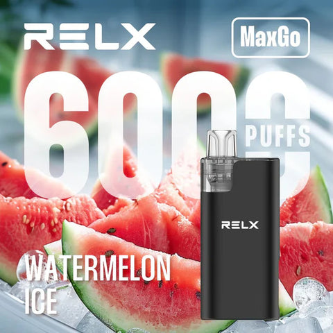 Relx Max Go 6000 Disposable Vape- Box of 5