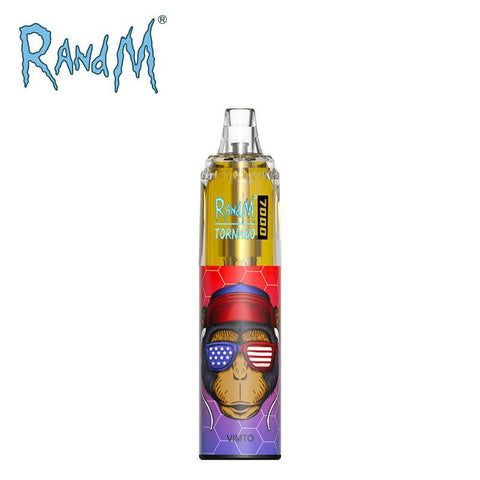 R&M Tornado 7000 Disposable Device 20MG - Box of 10 - Vapewholesalesupplier