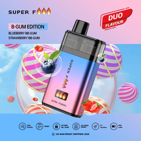 Superfire Ultra Fusion 60K Prefilled Pod Kit