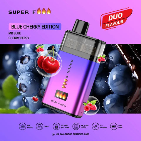 Superfire Ultra Fusion 60K Prefilled Pod Kit