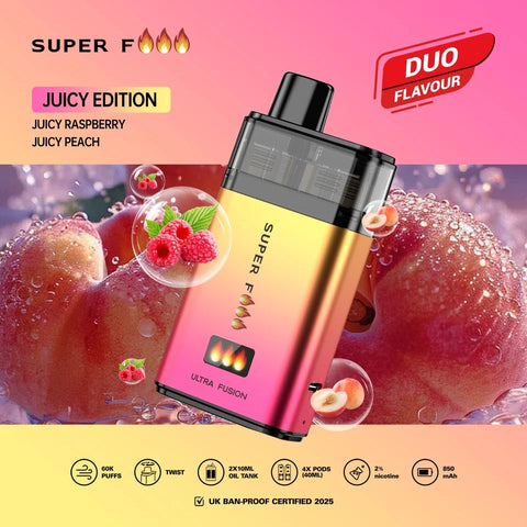 Superfire Ultra Fusion 60K Prefilled Pod Kit