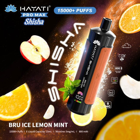 Buy Hayati Pro Max Shisha 15000 Disposable Vape at #shop_name