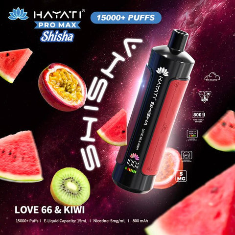 Buy Hayati Pro Max Shisha 15000 Disposable Vape at #shop_name