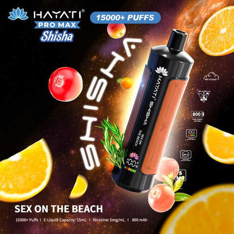 Buy Hayati Pro Max Shisha 15000 Disposable Vape at #shop_name