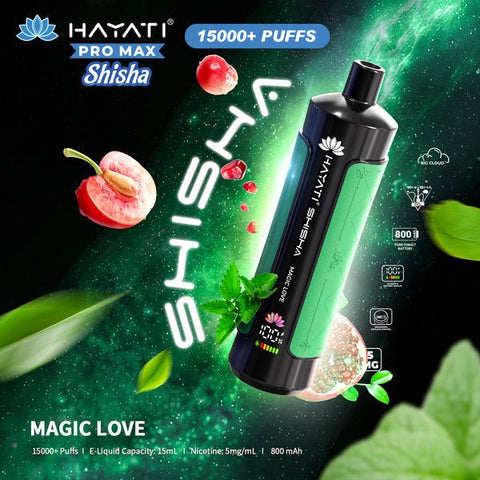 Buy Hayati Pro Max Shisha 15000 Disposable Vape at #shop_name