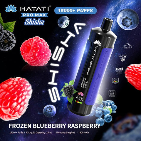 Buy Hayati Pro Max Shisha 15000 Disposable Vape at #shop_name