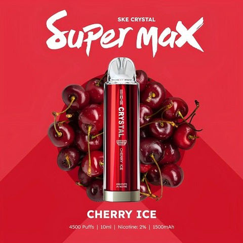 SKE Crystal Super Max 4500 Disposable Pod Device - 20mg