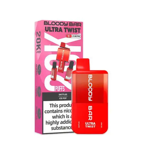 Bloody Bar Ultra-Twist 20K Disposable Vape Kit