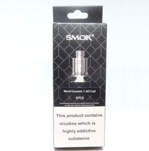 SMOK Nord Ceramic 1.4 Ohm Coils (5 Pack)