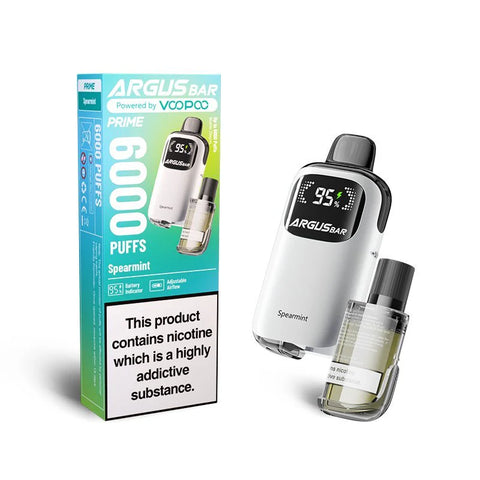 Voopoo Argus Bar Prime 6000 Disposable Vape - Box Of 5