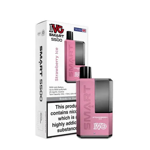 IVG Smart 5500 Refillable Rechargeable Disposable Vape Kit