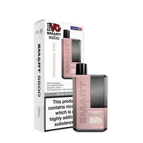 IVG Smart 5500 Refillable Rechargeable Disposable Vape Kit