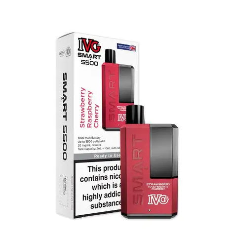 IVG Smart 5500 Refillable Rechargeable Disposable Vape Kit