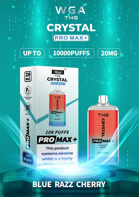 The Crystal Pro Max + 10000 Disposable Vape Puff Bar Box of 10 - #Simbavapeswholesale#