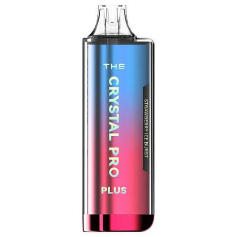 The Crystal Pro Plus 4000 Disposable Vape Pod Device - 20MG - Eliquid Base-Strawberry Ice Burst