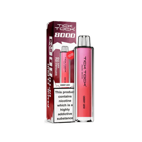 Tick Tock Magic 8000 Rechargeable Vape TPD Compliant - Box of 5