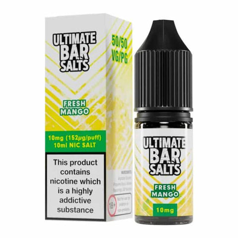 Ultimate Bar Salt 10ml E-liquids Nic Salts - Box of 10 - Fresh Mango -Vape Area UK